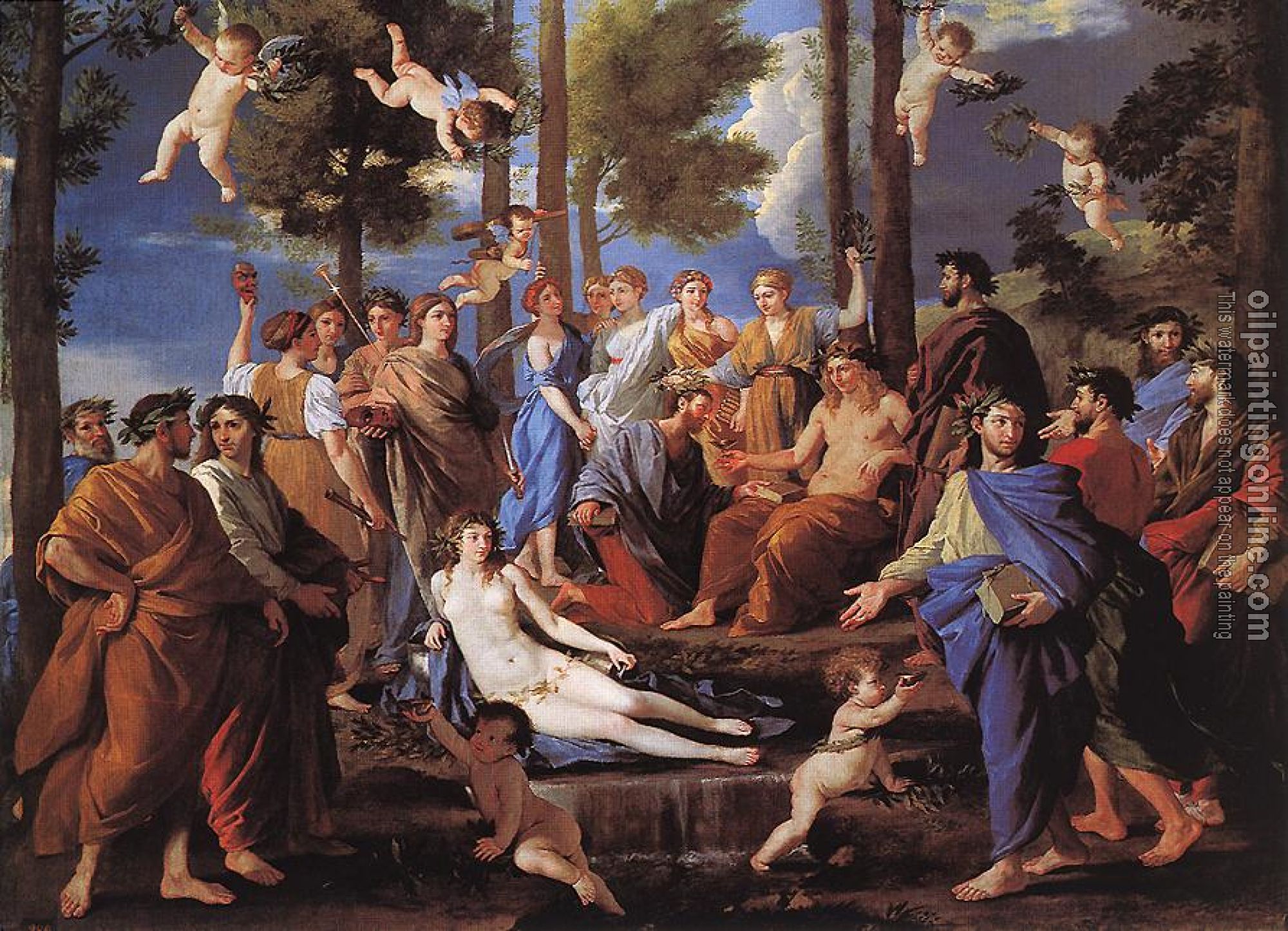 Poussin, Nicolas - Parnassus